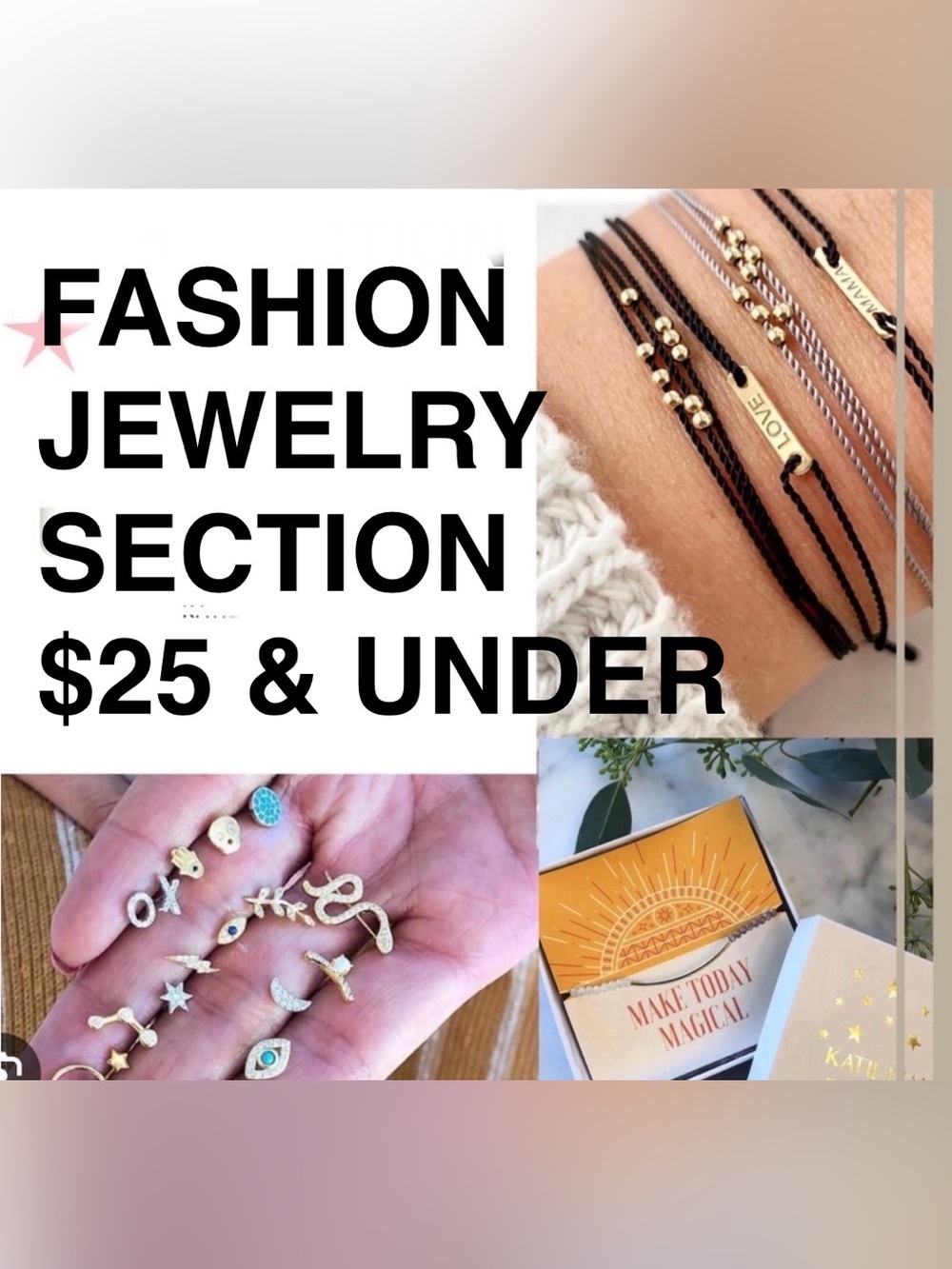 JEWELRY DEPARTMENT